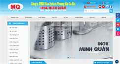 Desktop Screenshot of inoxminhquan.com
